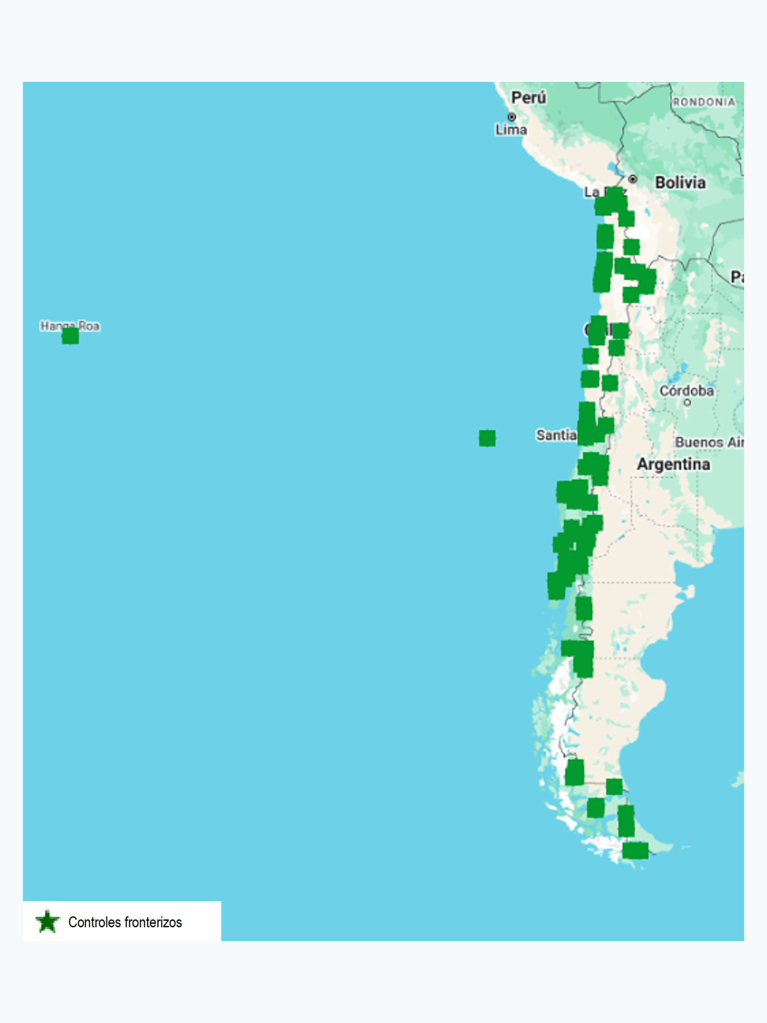 Controles Fronterizos 2023